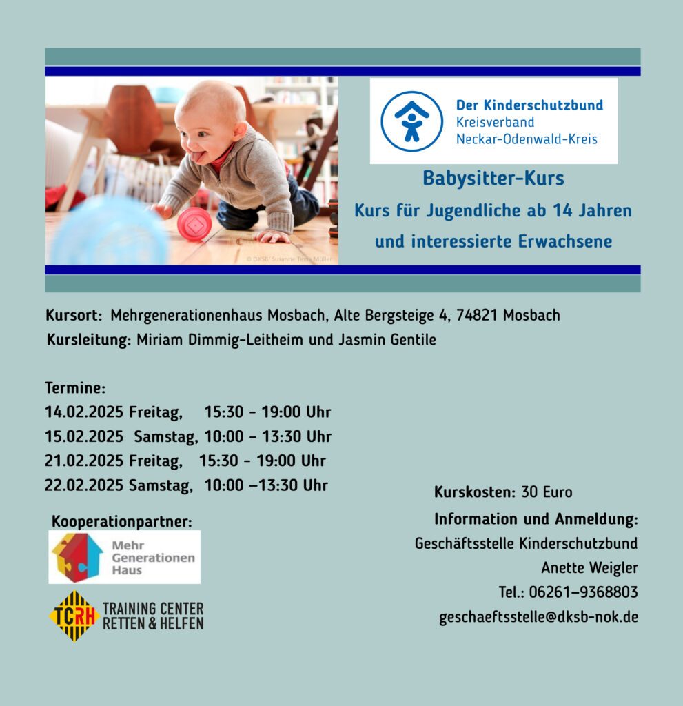 Babysitterkurs 2025